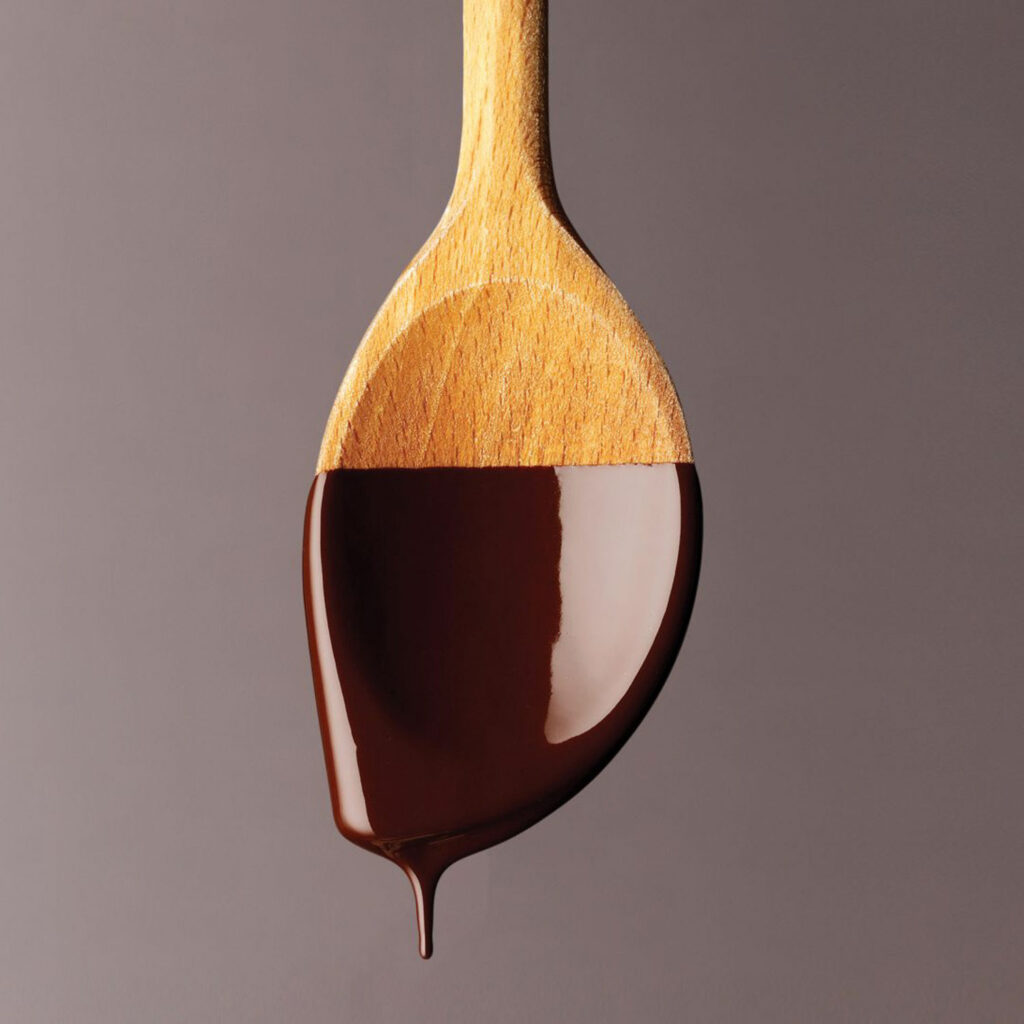 Spatule en bois trempée de coffola